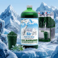 Ice Bär Slush Sirup Waldmeister Geschmack 1L 1:5 AZO & glyzerinfrei