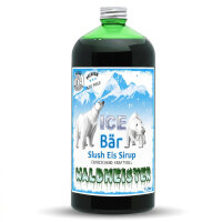 Ice Bär Slush Sirup Waldmeister Geschmack 1L 1:5 AZO & glyzerinfrei