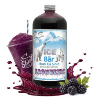 Ice Bär Slush Sirup Brombeer Geschmack 1L 1:5 AZO...