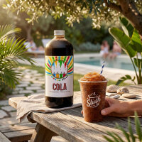Rainbow Slush Sirup Cola 1L 1:5 AZO frei ohne Glyzerin Konzentrat