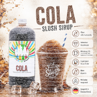 Rainbow Slush Sirup Cola Geschmack 1L 1:5 AZO &...