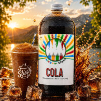 Rainbow Slush Sirup Cola Geschmack 1L 1:5 AZO & glyzerinfrei
