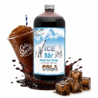 Ice Bär Slush Sirup Cola Geschmack 1L 1:5 AZO &...