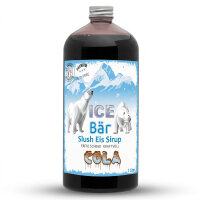 Ice Bär Slush Sirup Cola Geschmack 1L 1:5 AZO & glyzerinfrei