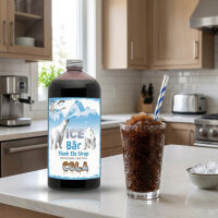 Ice Bär Slush Sirup Cola Geschmack 1L 1:5 AZO & glyzerinfrei