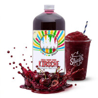 Rainbow Slush Sirup Kirsch Geschmack 1L 1:5 AZO &...