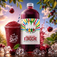 Rainbow Slush Sirup Kirsche 1L 1:5 AZO frei ohne Glyzerin Konzentrat