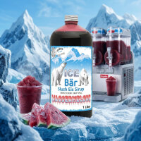 Ice Bär Slush Sirup Wassermelonen Geschmack 1L 1:5 AZO & glyzerinfrei