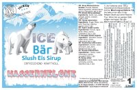 Ice Bär Slush Sirup Wassermelonen Geschmack 1L 1:5 AZO & glyzerinfrei