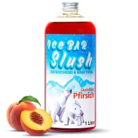 Ice Bär Slush Sirup Pfirsich 1L 1:5 AZO frei ohne...