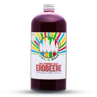 Rainbow Slush Sirup Erdbeer Geschmack 1L 1:5 AZO & glyzerinfrei