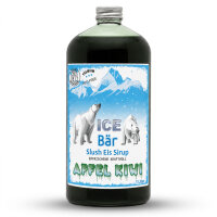Ice Bär Slush Sirup Apfel Kiwi Geschmack 1L 1:5 AZO frei glyzerinfrei