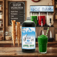 Ice Bär Slush Sirup Apfel Kiwi Geschmack 1L 1:5 AZO frei glyzerinfrei