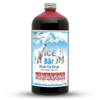 Ice Bär Slush Sirup Himbeer Geschmack 1L 1:5 AZO & glyzerinfrei
