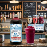 Ice Bär Slush Sirup Himbeer Geschmack 1L 1:5 AZO & glyzerinfrei