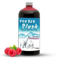 Ice Bär Slush Sirup Himbeere 1L 1:5 AZO frei ohne...