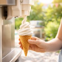 Softeis Pulver Vanille 1 kg IceBär für Softeismaschine 1:5 Mischung