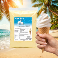Softeis Pulver Vanille 1 kg IceBär für Softeismaschine 1:5 Mischung