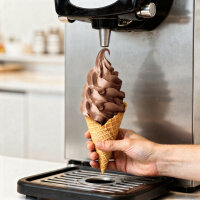 Softeis Pulver Schokolade 1,25 kg IceBär für Softeismaschine 1:5 Mischung