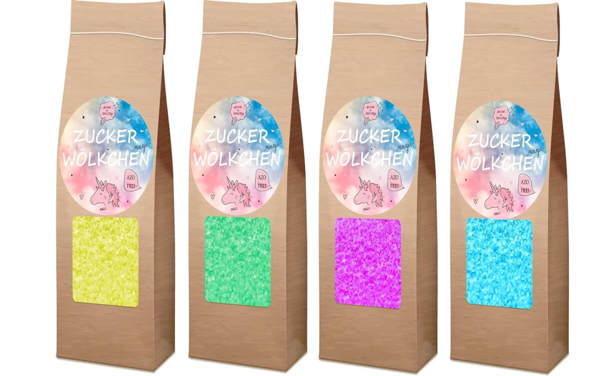 Bunter Zucker Fr Zuckerwatte