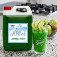 Ice Bär Slush Sirup Apfel Kiwi 5L 1:5 AZO frei ohne Glyzerin Konzentrat