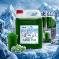 Ice Bär Slush Sirup Apfel Kiwi Geschmack 5L 1:5 AZO & glyzerinfrei