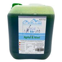 ICE BÄR Slush Sirup Konzentrat AZO FREI Apfel Kiwi 5...