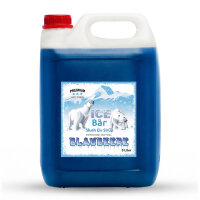 Ice Bär Slush Sirup Kraftvollblau Blaubeere 5L 1:5 AZO frei ohne Glyzerin