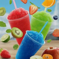 Ice Bär Slush Sirup Kraftvollblau Blaubeere 5L 1:5 AZO frei ohne Glyzerin