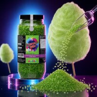 Zuckerwattezucker extra grob Apfel grün – Spezialzucker 700 g Dose