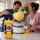 Zuckerwattezucker extra grob Vanille gelb – Spezialzucker 700 g Dose