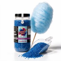 Zuckerwattezucker extra grob Blaubeere blau –...