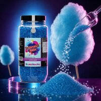 Zuckerwattezucker extra grob Blaubeere blau – Spezialzucker 700 g Dose