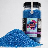 Zuckerwattezucker extra grob Blaubeere blau – Spezialzucker 700 g Dose