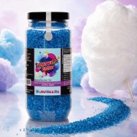 Zuckerwattezucker extra grob Blaubeere blau – Spezialzucker 700 g Dose