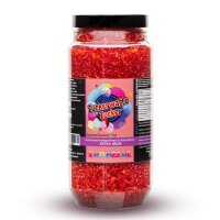 Zuckerwattezucker extra grob Erdbeere rot –...