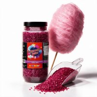 Zuckerwattezucker extra grob Kirsche rot-lila –...