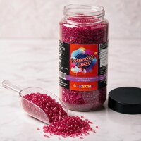 Zuckerwattezucker extra grob Kirsche rot-lila – Spezialzucker 700 g Dose