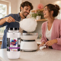 Zuckerwattezucker extra grob weiß – Spezialzucker 700 g Dose