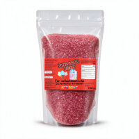 Grober Zuckerwattezucker Kirsche Rot Lila 1,5 kg Beutel für Zuckerwattevollautomaten