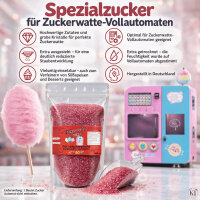 Grober Zuckerwattezucker Kirsche Rot Lila 1,5 kg Beutel...