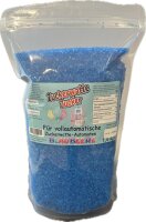 Grober Zucker Blaubeere Blau 1,5 Kg für...