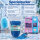 Grober Zuckerwattezucker Blaubeere Blau 1,5 kg Beutel für Zuckerwattevollautomaten