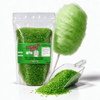Grober Zuckerwattezucker Apfel Grün 1,5 kg Beutel...