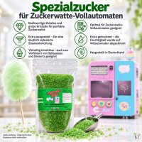 Grober Zuckerwattezucker Apfel Grün 1,5 kg Beutel...