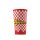 Popcorn Bodenbecher 32oz / 1 Liter – Fassungsvermögen ca. 28 g Popcorn, Unten ⌀7,4 cm, Oben ⌀10 cm, Höhe 17,8 cm