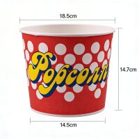 Popcorn Bodenbecher 85 oz 3 Liter