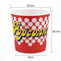 Popcorn Bodenbecher 170 oz 5 Liter