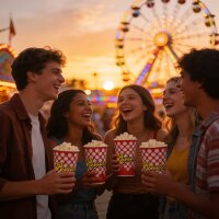 Popcorn Bodenbecher 170 oz 5 Liter