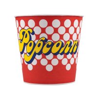 Popcorn Bodenbecher 170oz / 6 Liter Fassungsvermögen...